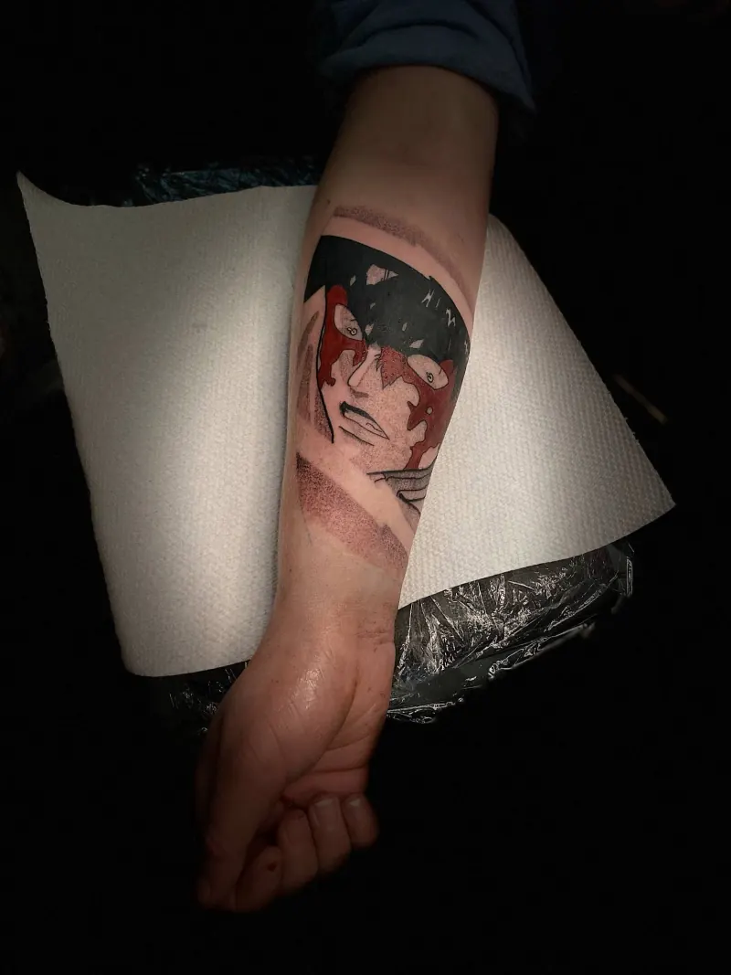Anime/Illustrative tattoo 1