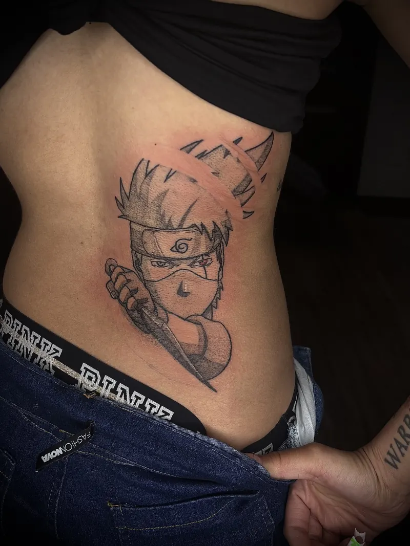 Anime/Illustrative tattoo 4