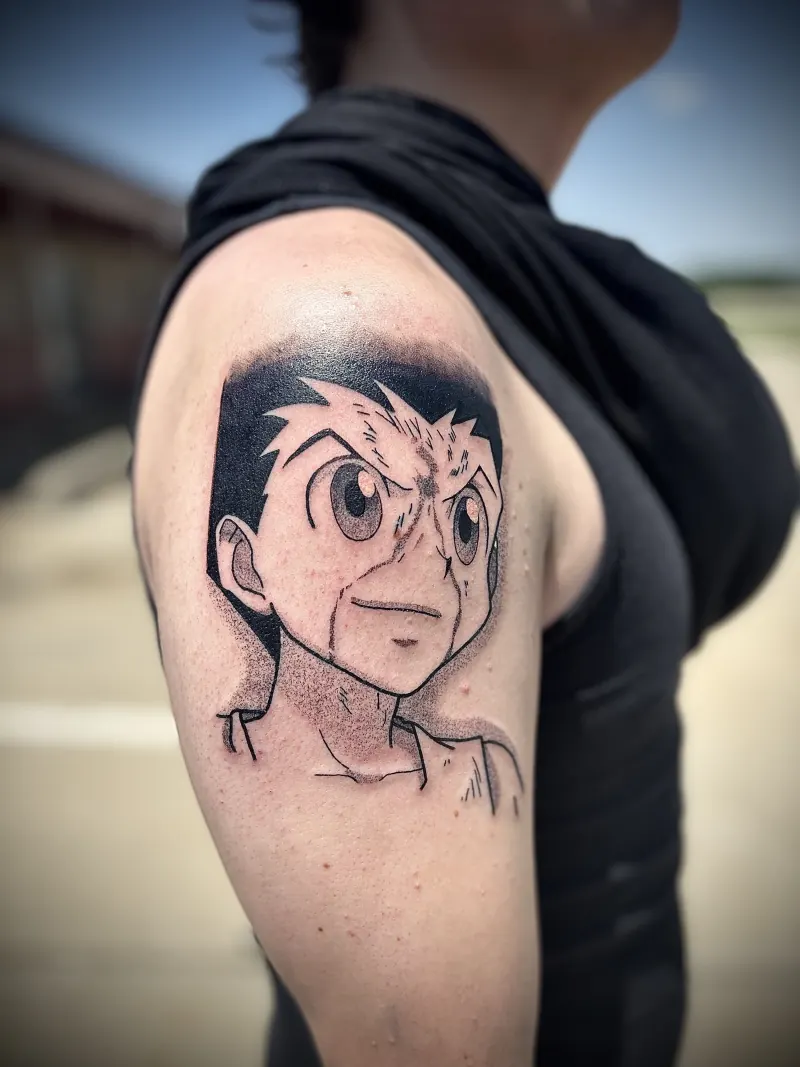 Anime/Illustrative tattoo 8