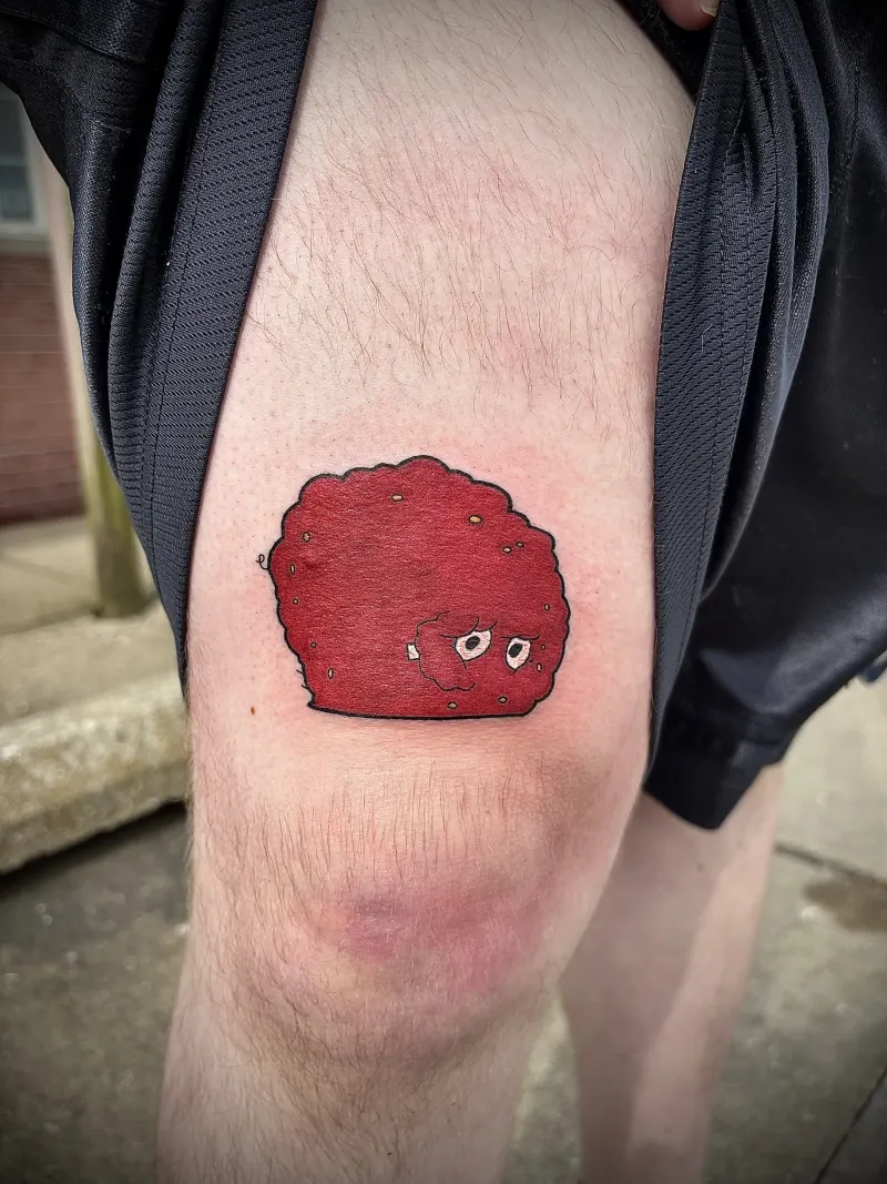 Anime/Illustrative tattoo 9