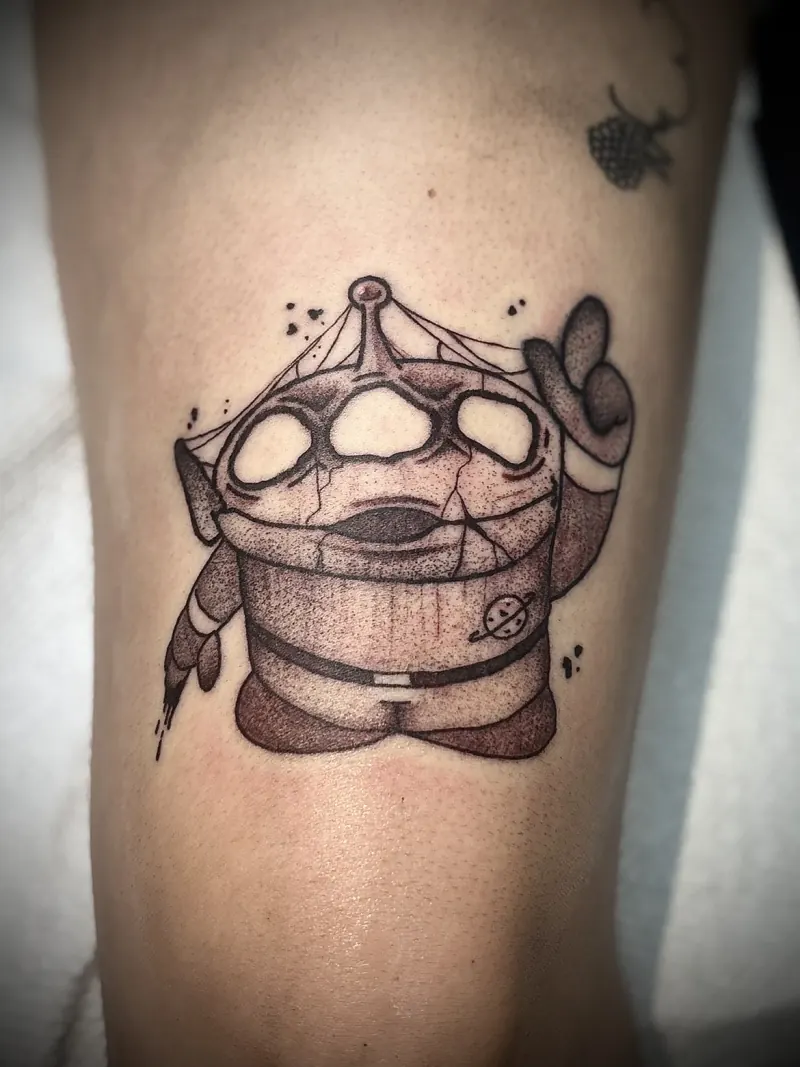Anime/Illustrative tattoo 11