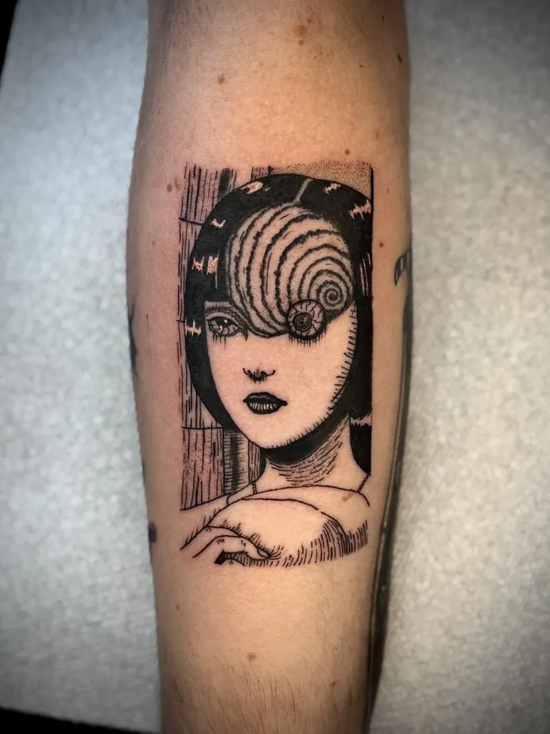 Anime/Illustrative tattoo 15