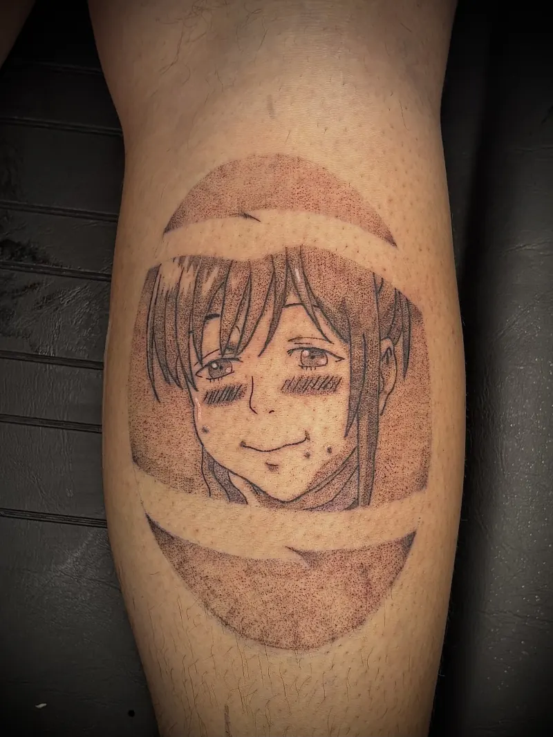 Anime/Illustrative tattoo 17