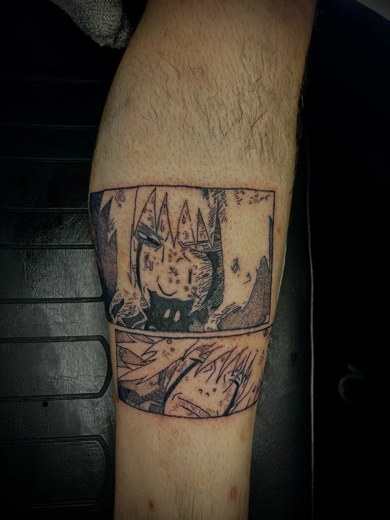 Anime/Illustrative tattoo 18
