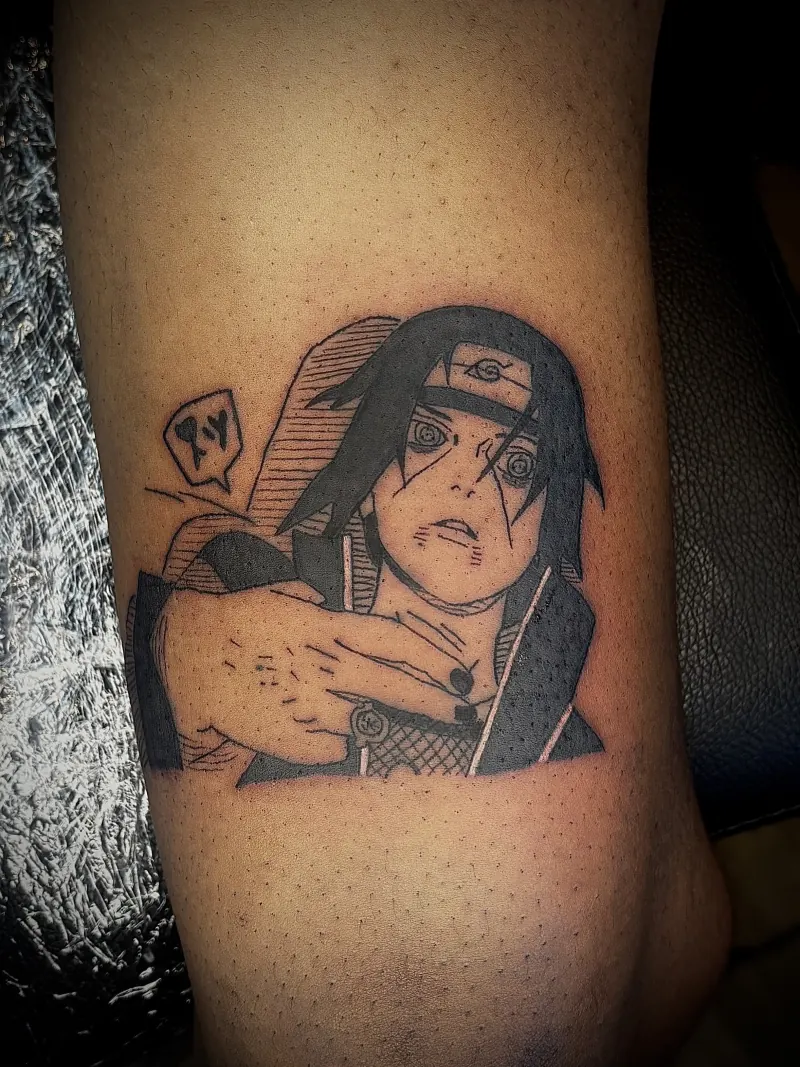 Anime/Illustrative tattoo 19