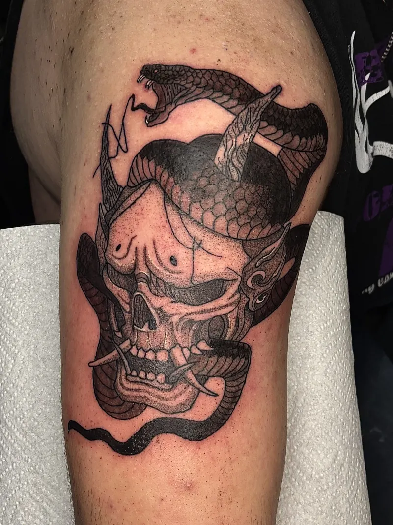 Black & Grey tattoo 5