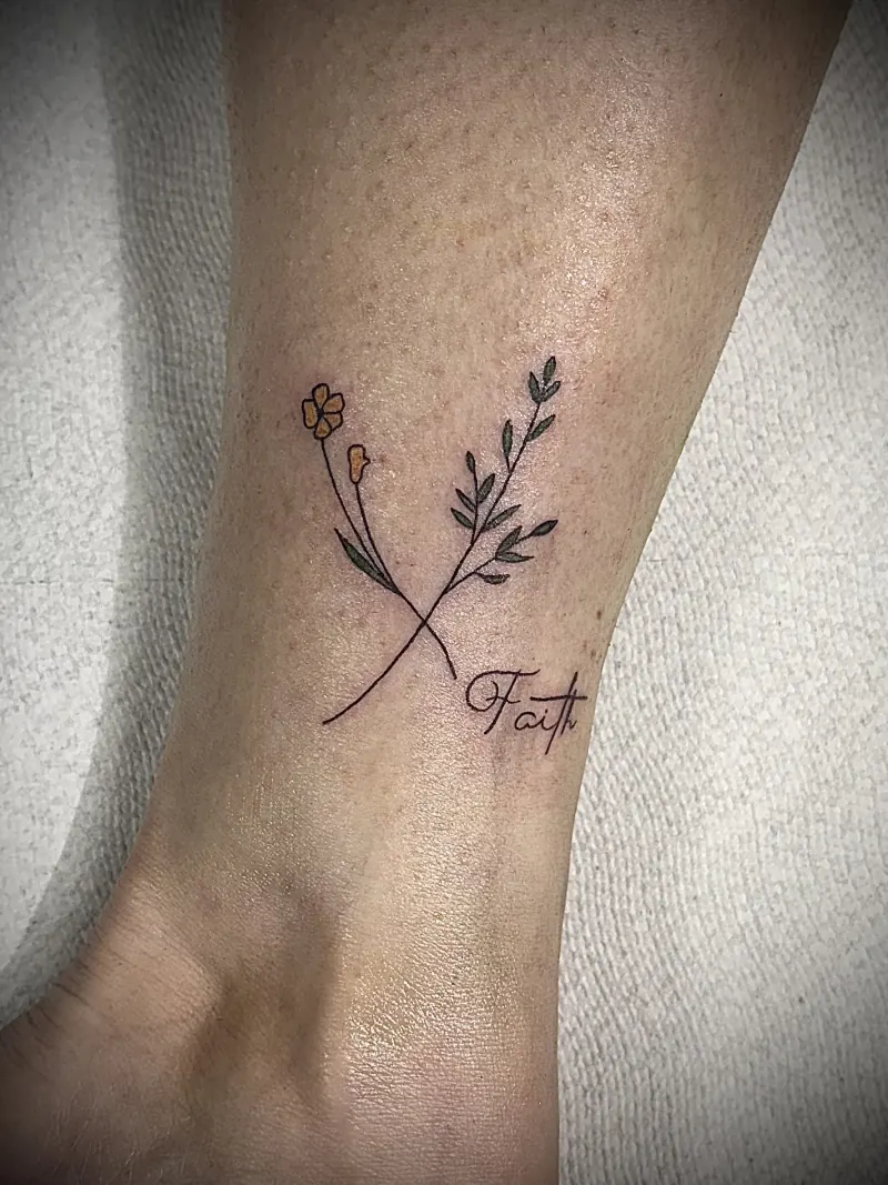 Line Work tattoo 5
