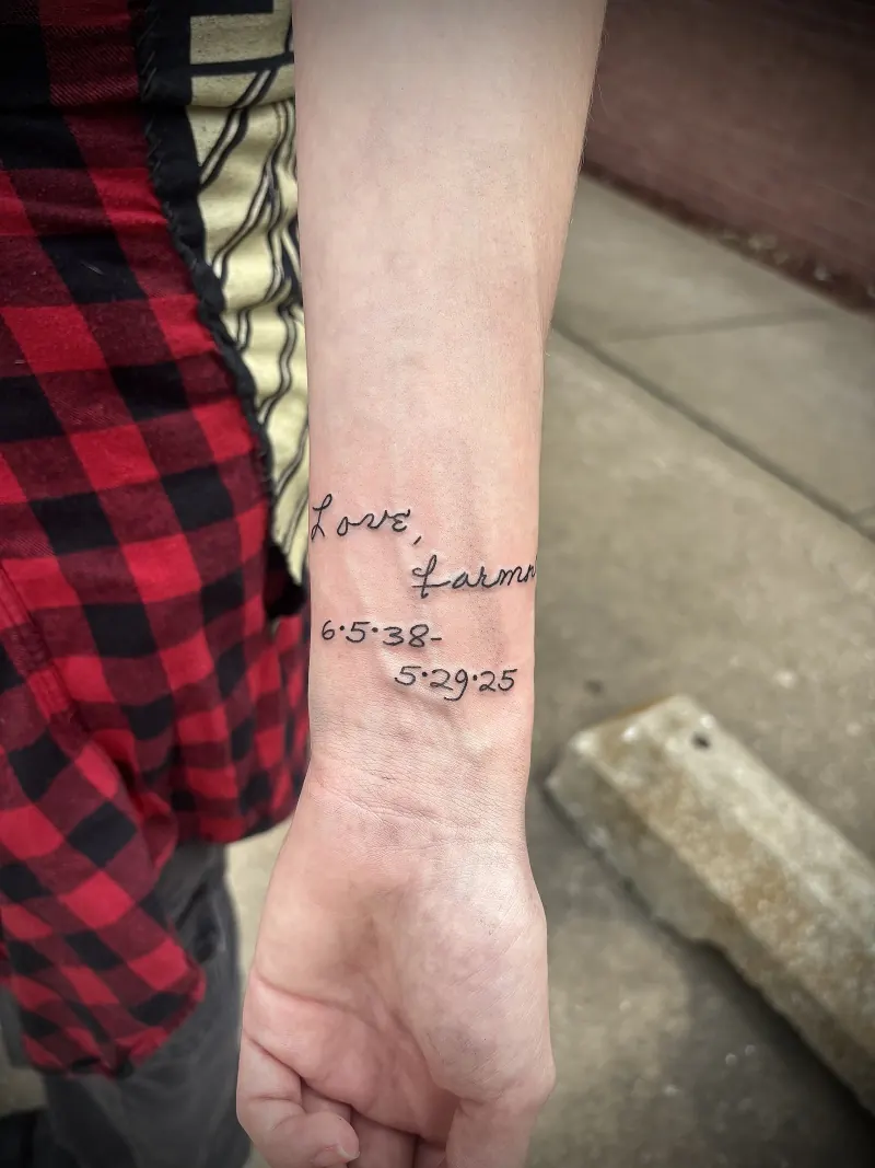 Line Work tattoo 7
