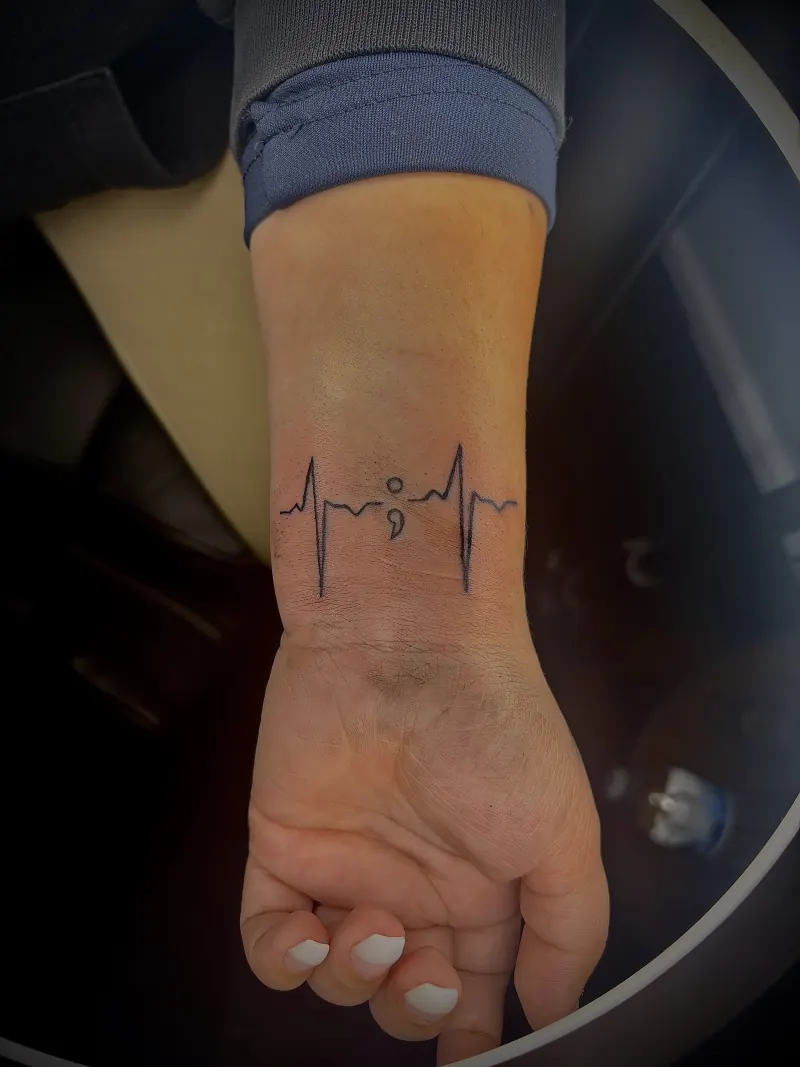 Line Work tattoo 10